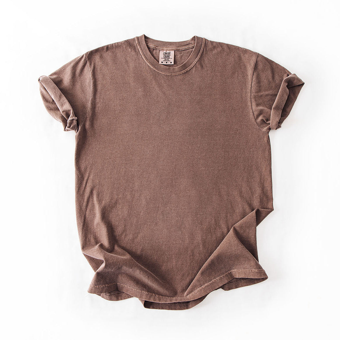 Comfort Colors 1717 garment-dyed heavyweight t-shirt in Brown