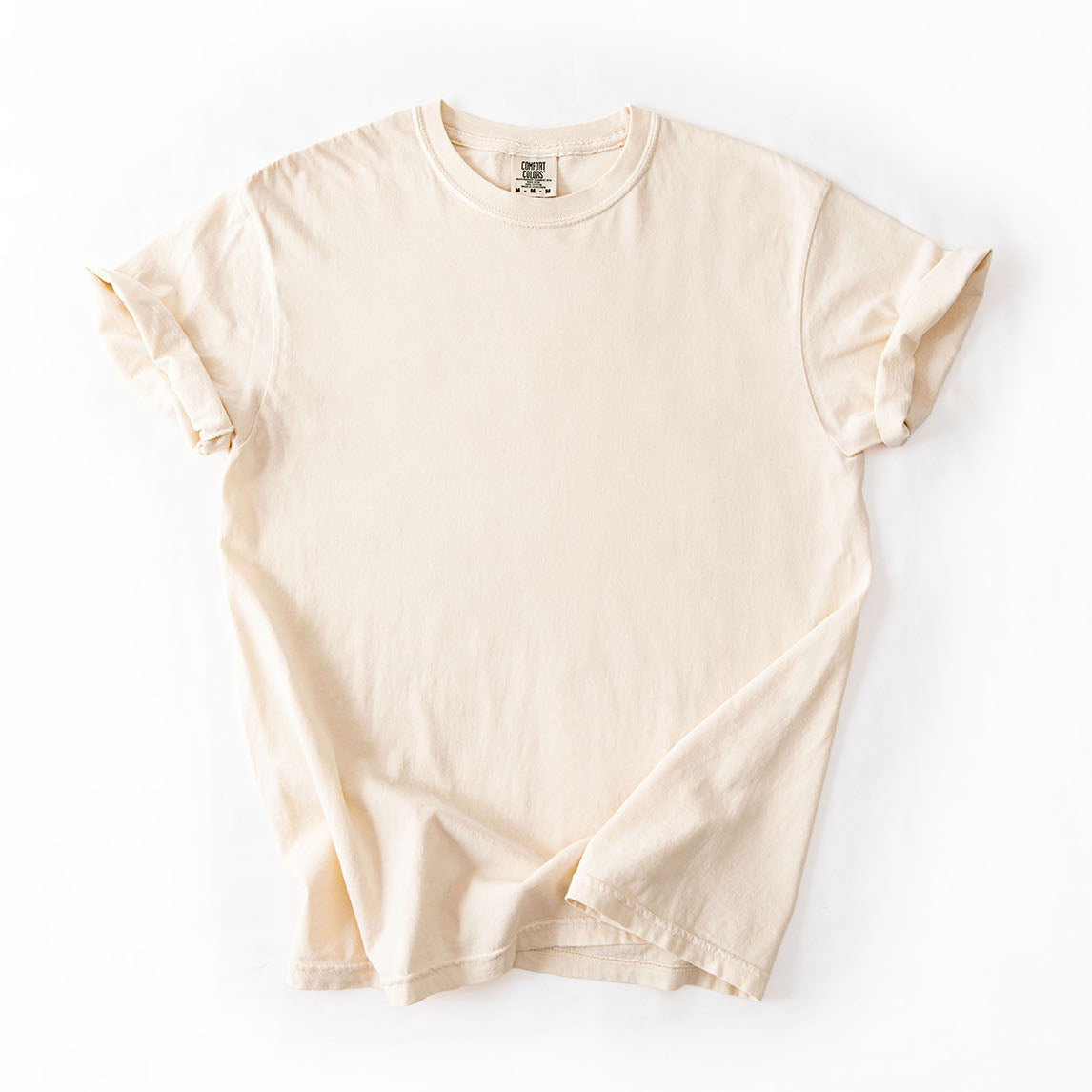 Comfort Colors 1717 garment-dyed heavyweight t-shirt in Beige